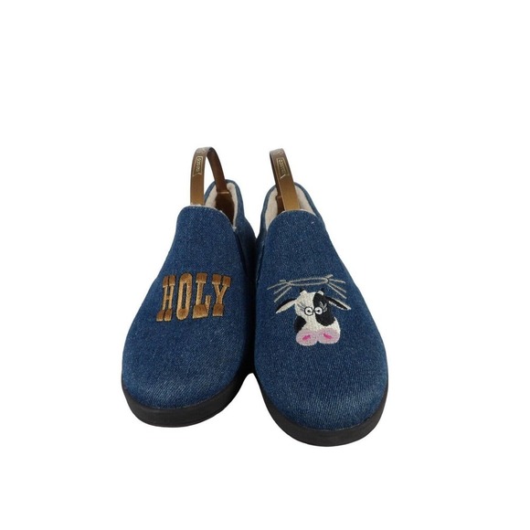 Sam Edelman Cynthia Tala Boys Dark Blue Denim Slip On Sneaker Shoes Size US 3 - Picture 1 of 10